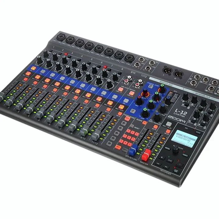 Enregistreur Zoom LiveTrak L-12 Rack-Kit Bundle – Avis, Test & Comparatif