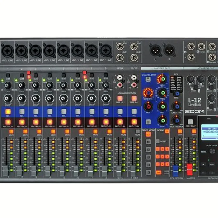Enregistreur Zoom LiveTrak L-12 Rack-Kit Bundle – Avis, Test & Comparatif