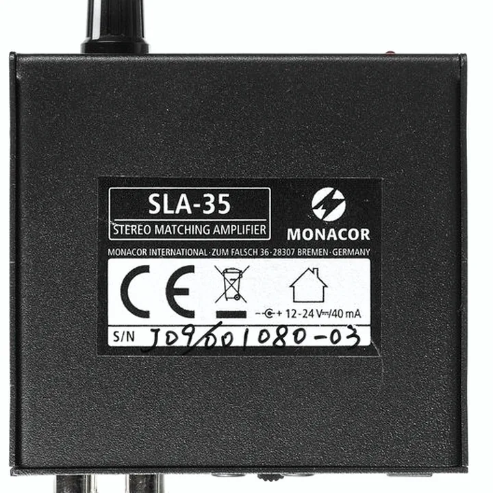 Monacor SLA-35 : Comparatif, Avis et Test