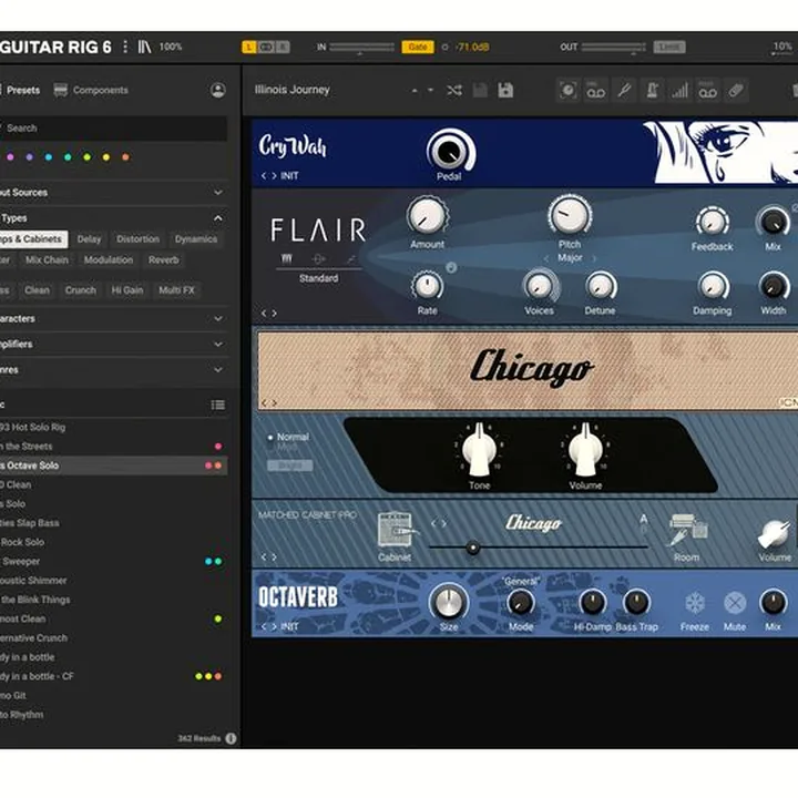 Native Instruments Guitar Rig 6 Pro / Avis, Test & Comparatif