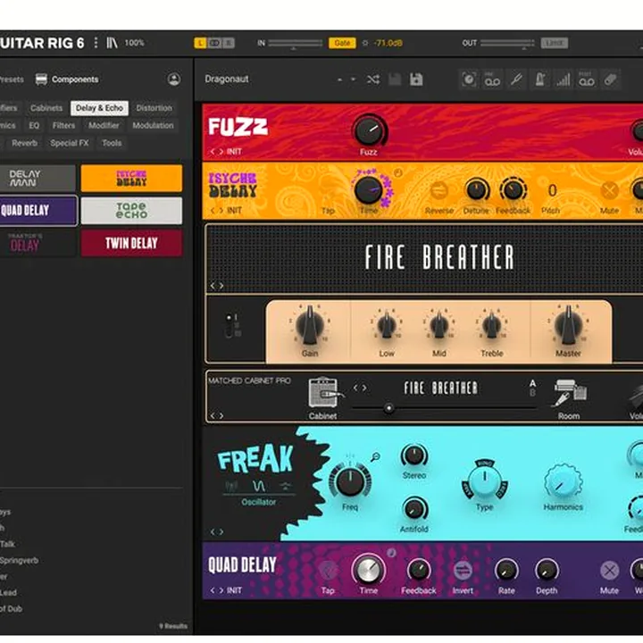 Native Instruments Guitar Rig 6 Pro / Avis, Test & Comparatif