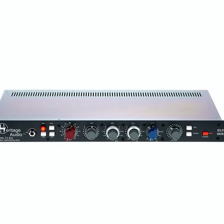 Préamplificateur Heritage Audio HA-73 EQ Elite , Test et Avis