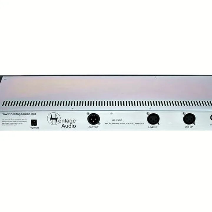 Préamplificateur Heritage Audio HA-73 EQ Elite , Test et Avis