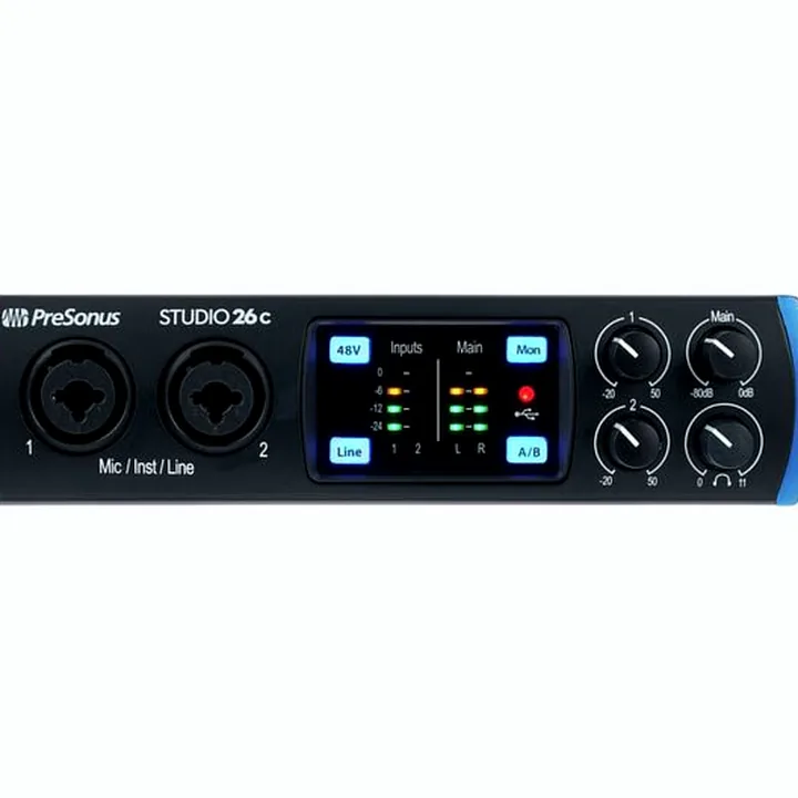 Presonus Studio 26c , Comparatif, Test, Avis