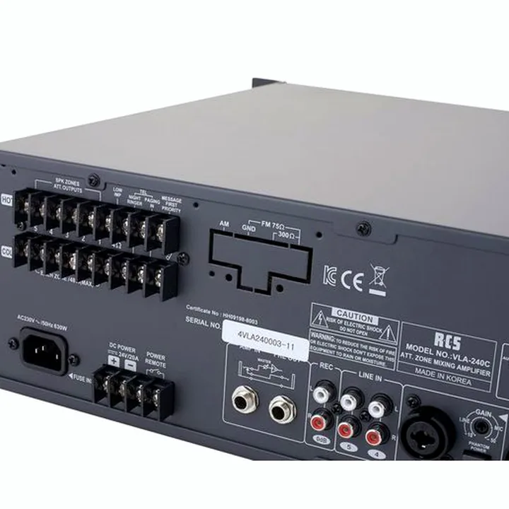 RCS VLA 240 C : Comparatif, Avis, Test