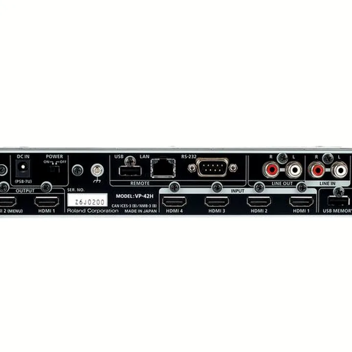 Roland VP-42H Video Processor Test, Avis & Comparatif