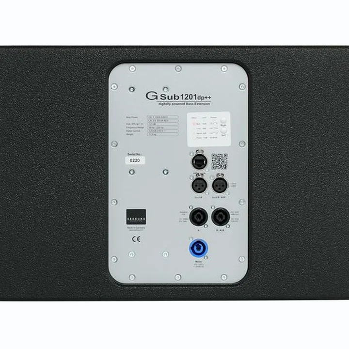 Seeburg Acoustic Line G Sub 1201dp++ Test, Avis & Comparatif