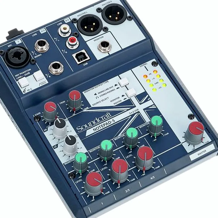Soundcraft Notepad-5 / Avis, Comparatif & Test