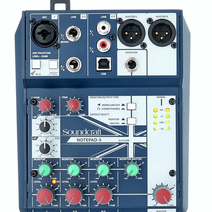 Soundcraft Notepad-5 / Avis, Comparatif & Test