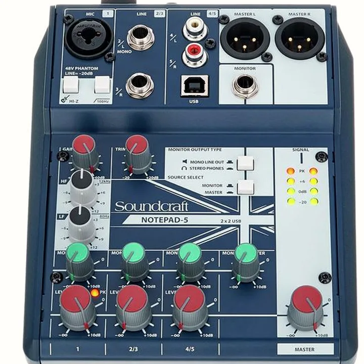Soundcraft Notepad-5 / Avis, Comparatif & Test