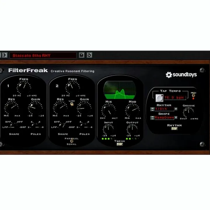 Soundtoys FilterFreak / Avis, Comparatif, Test