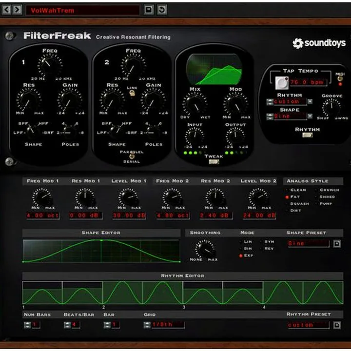Soundtoys FilterFreak / Avis, Comparatif, Test