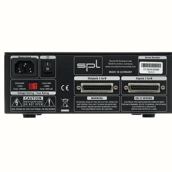 SPL Volume 8 black Test, Comparatif & Avis