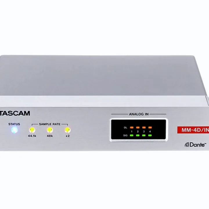 Tascam MM-4D-IN-E Avis, Test