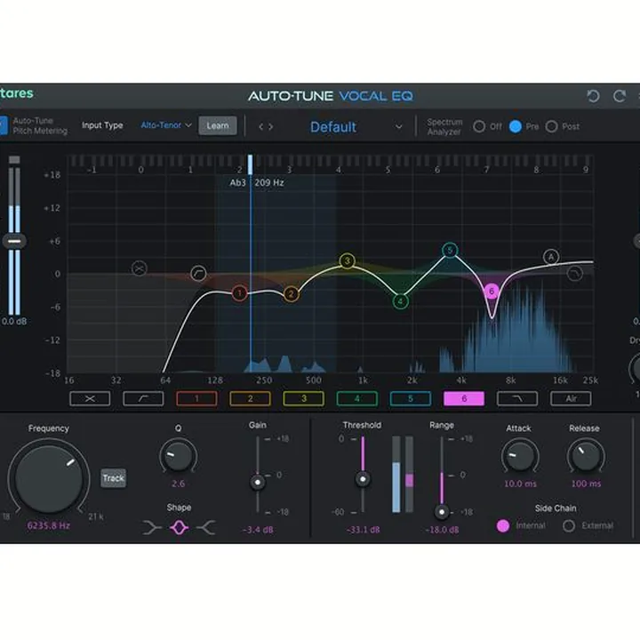 Test, Avis : Antares Auto-Tune Vocal EQ