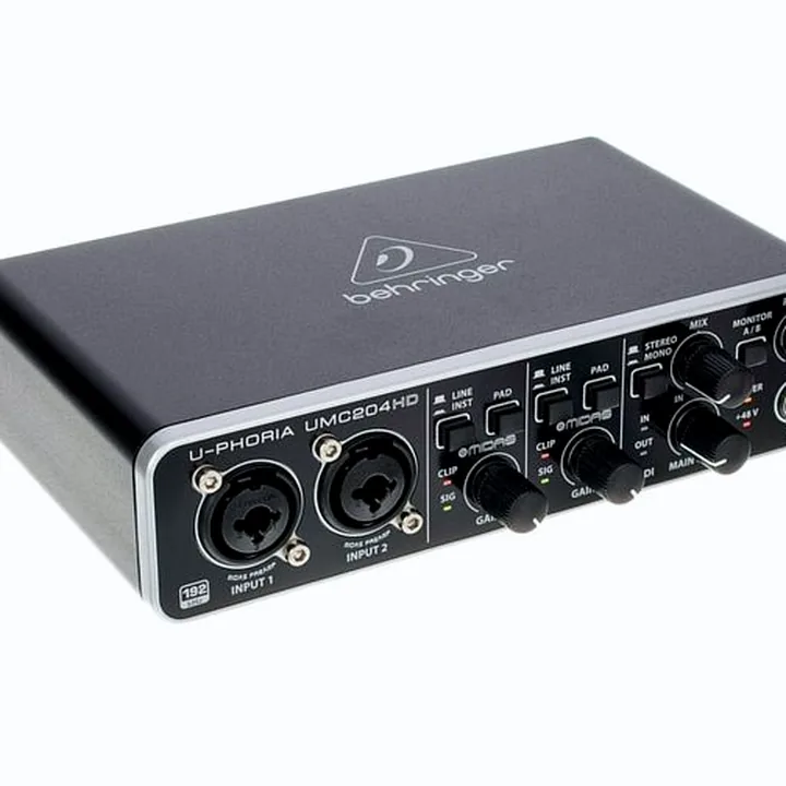 Test & Avis : Behringer U-Phoria UMC204HD