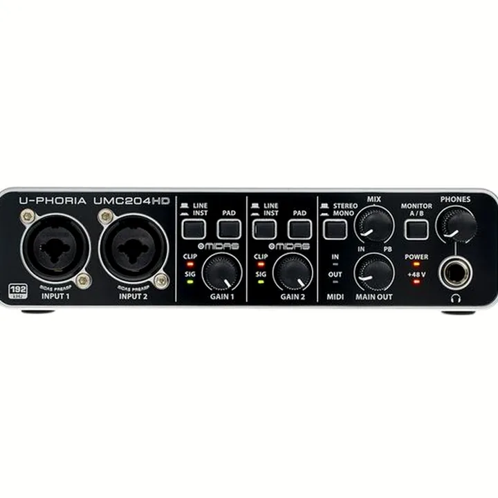 Test & Avis : Behringer U-Phoria UMC204HD