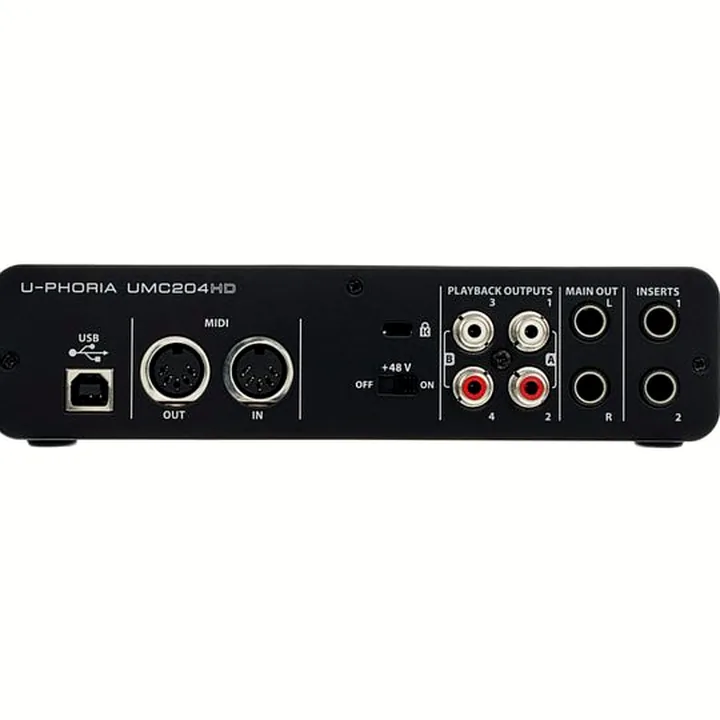Test & Avis : Behringer U-Phoria UMC204HD