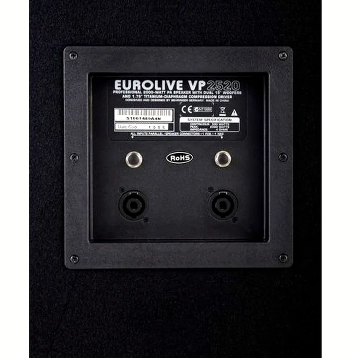 Test & Avis : Behringer VP2520