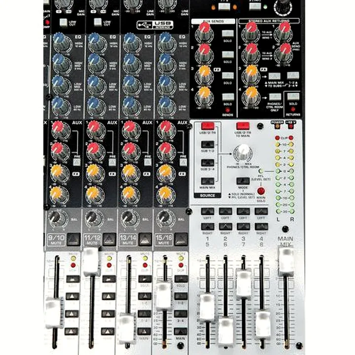 Test & Avis : Behringer Xenyx QX2442USB