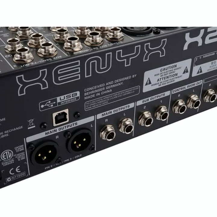Test & Avis : Behringer Xenyx X2222USB HP Bundle