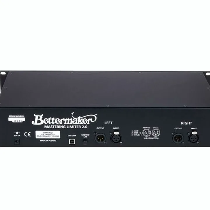 Test & Avis : Bettermaker Mastering Limiter V2