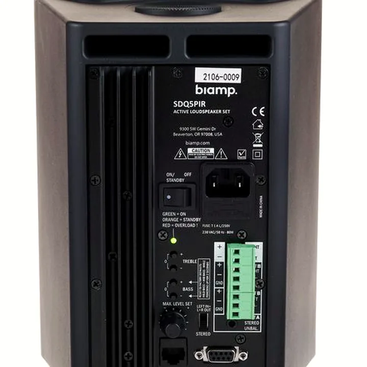 Test & Avis : Biamp Systems SDQ5PIR Black