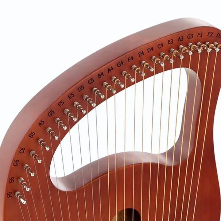 Test & Avis de la harpe Thomann LH24B Lyre Harp 24 Strings BR
