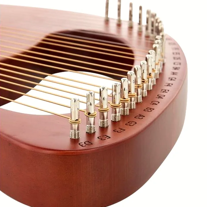 Test & Avis de la harpe Thomann LH24B Lyre Harp 24 Strings BR