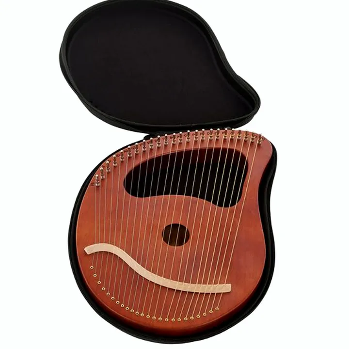 Test & Avis de la harpe Thomann LH24B Lyre Harp 24 Strings BR