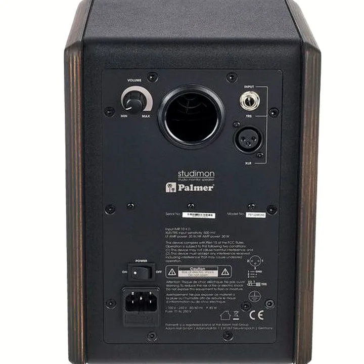 Test, Avis de l’enceinte de monitoring Palmer STUDIMON 5