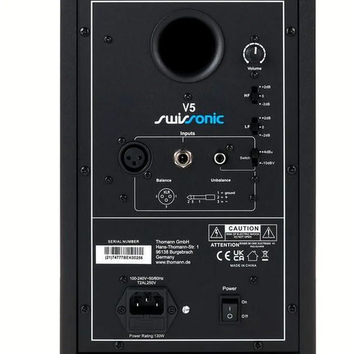 Test, Avis de l’enceinte Swissonic V5 Isolation Riser Bundle