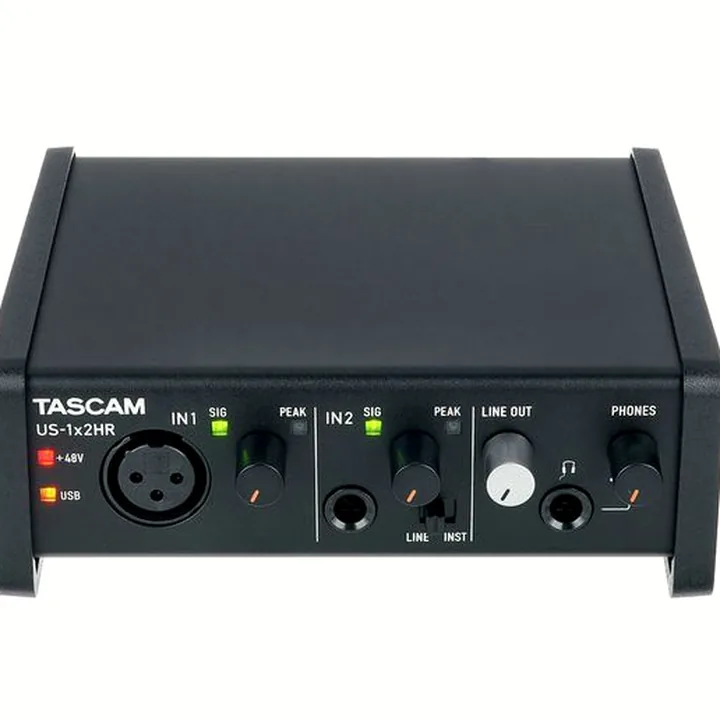 Test & Avis de l’interface audio Tascam US-1x2HR