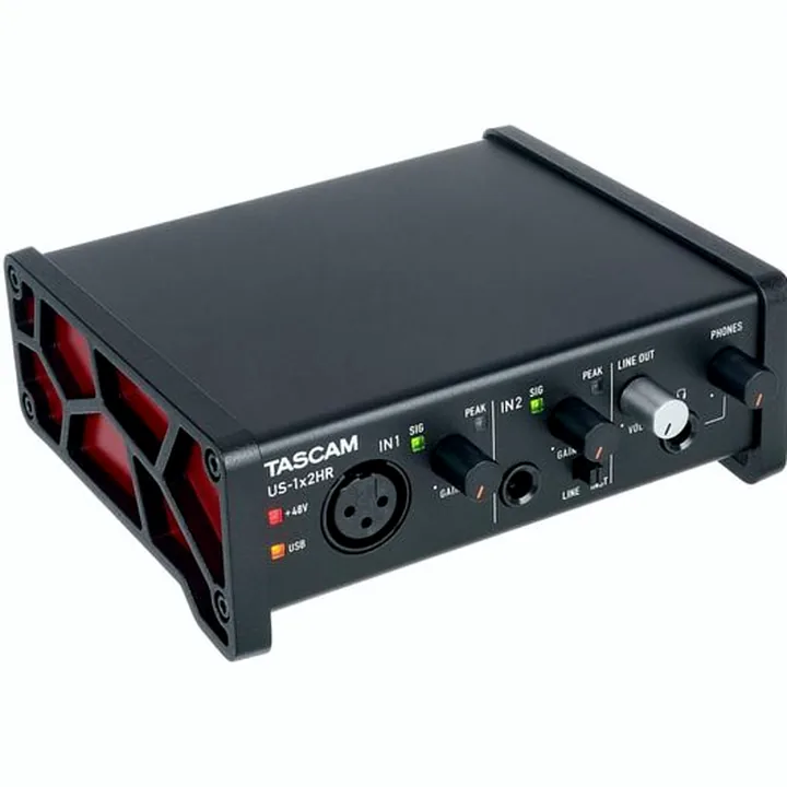 Test & Avis de l’interface audio Tascam US-1x2HR