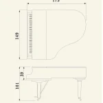 Test, Avis du piano Yamaha C 2 X PE
