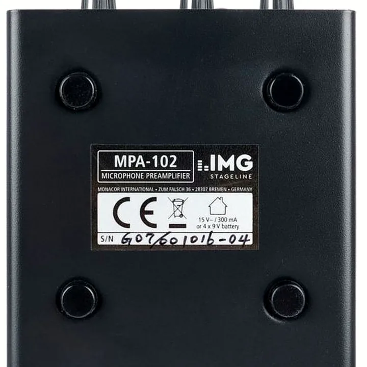 Test & Avis du préampIMG Stageline MPA-102