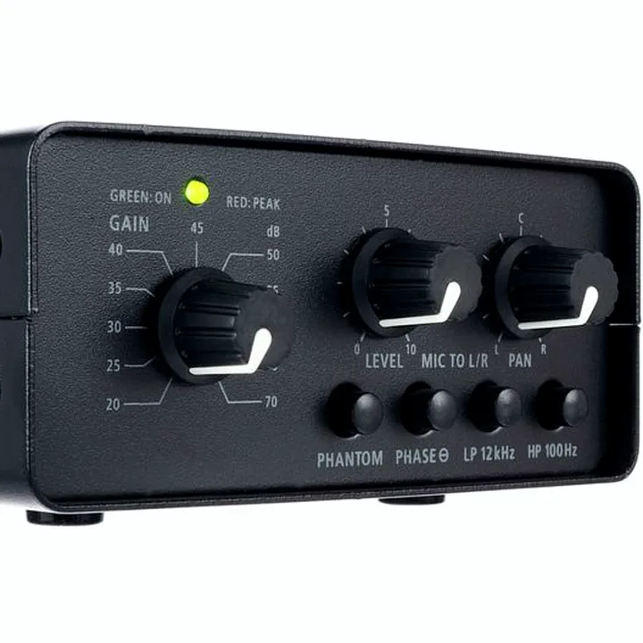 Test & Avis du préampIMG Stageline MPA-102