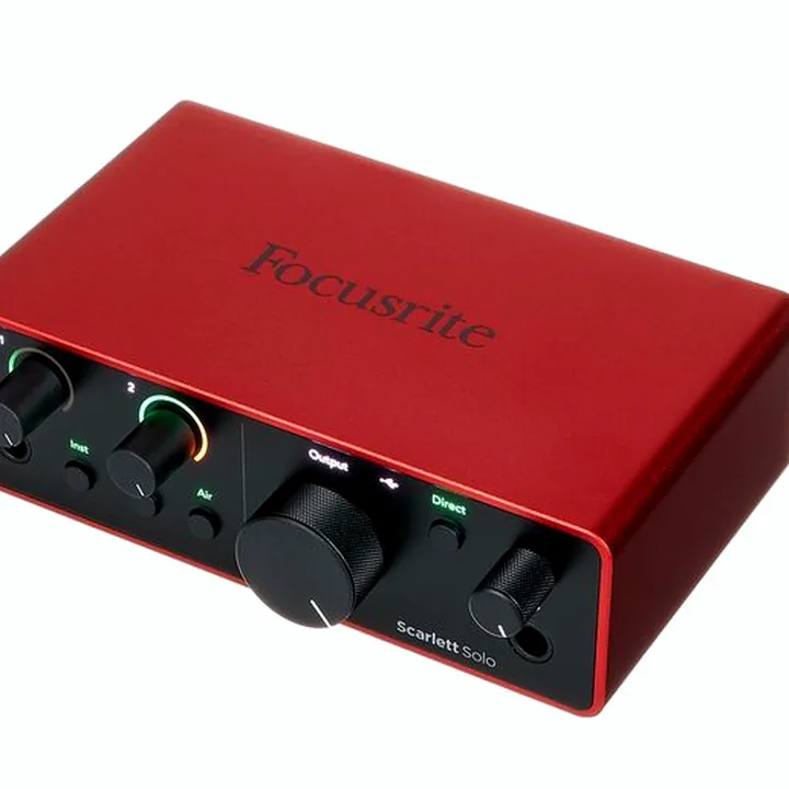 Test & Avis : Focusrite Scarlett Solo 4th Gen