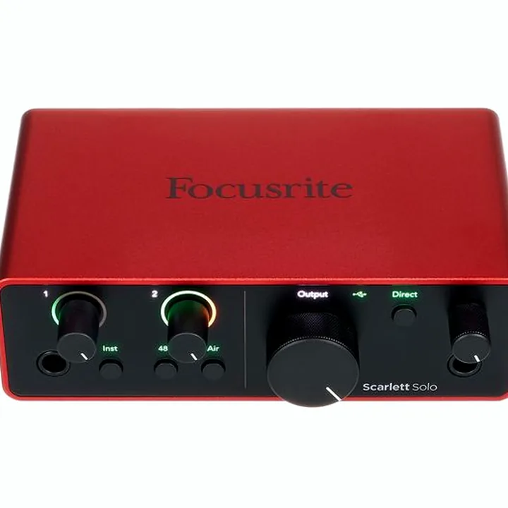 Test & Avis : Focusrite Scarlett Solo 4th Gen