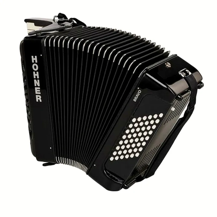 Test & Avis : Hohner Bravo II 48 Black silent key