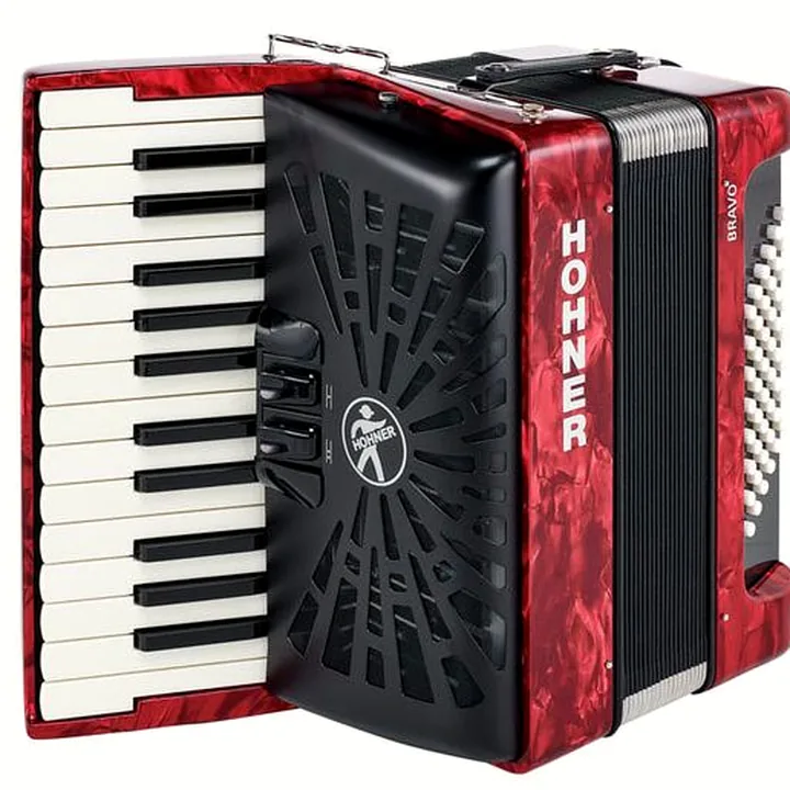 Test, Avis : Hohner Bravo II 48 Red silent key
