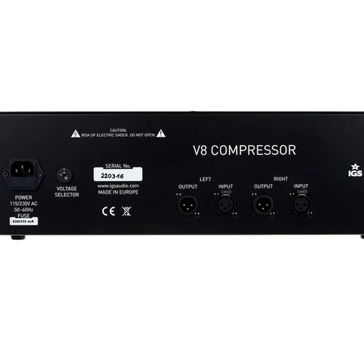 Test & Avis : IGS Audio V8 Compressor