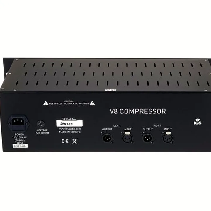 Test & Avis : IGS Audio V8 Compressor