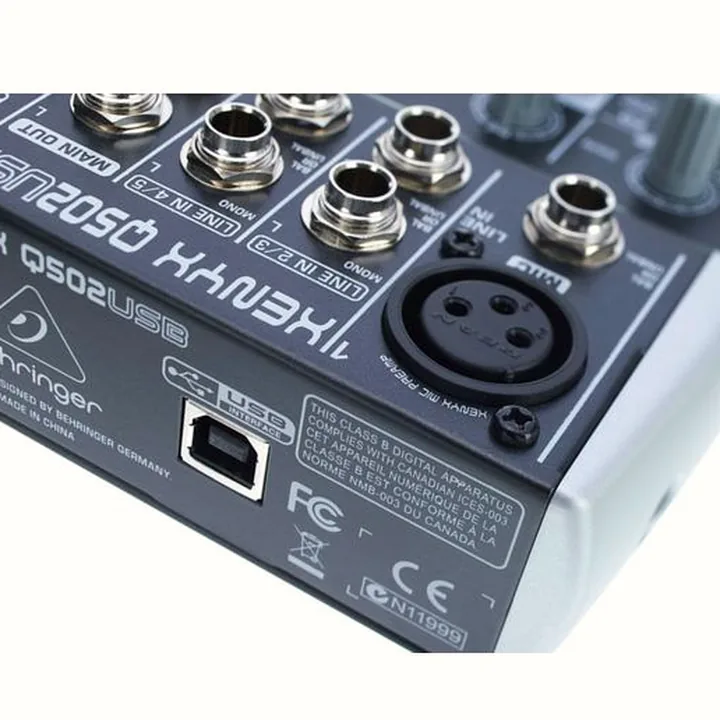 Test & Avis Interface audio Behringer Xenyx Q502USB