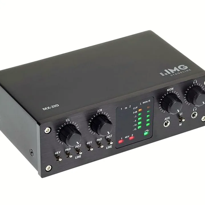 Test & Avis Interface audio IMG Stageline MX-2IO