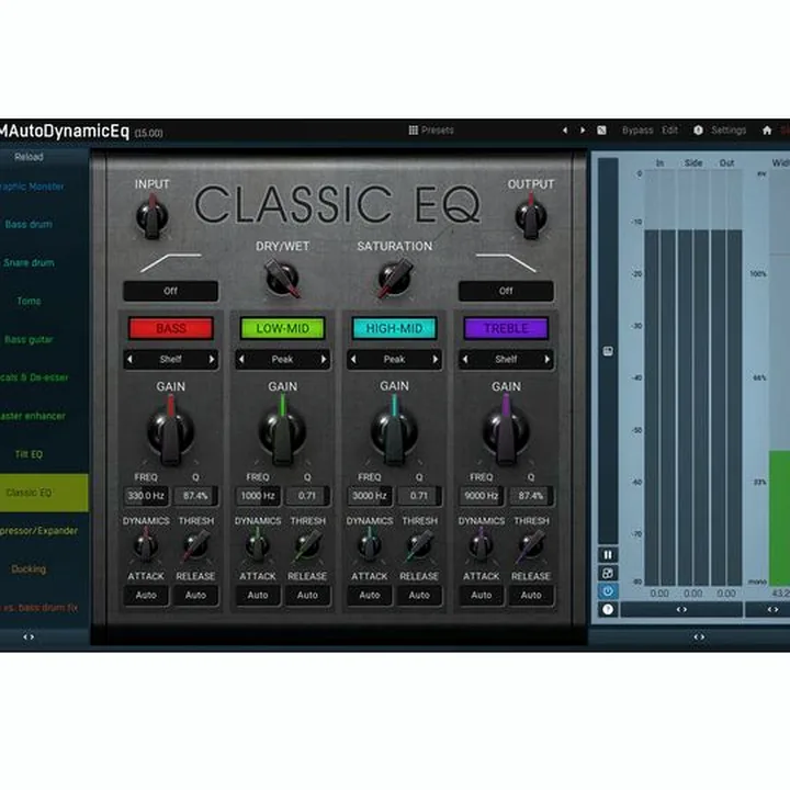 Test & Avis : MeldaProduction MAutoDynamicEq