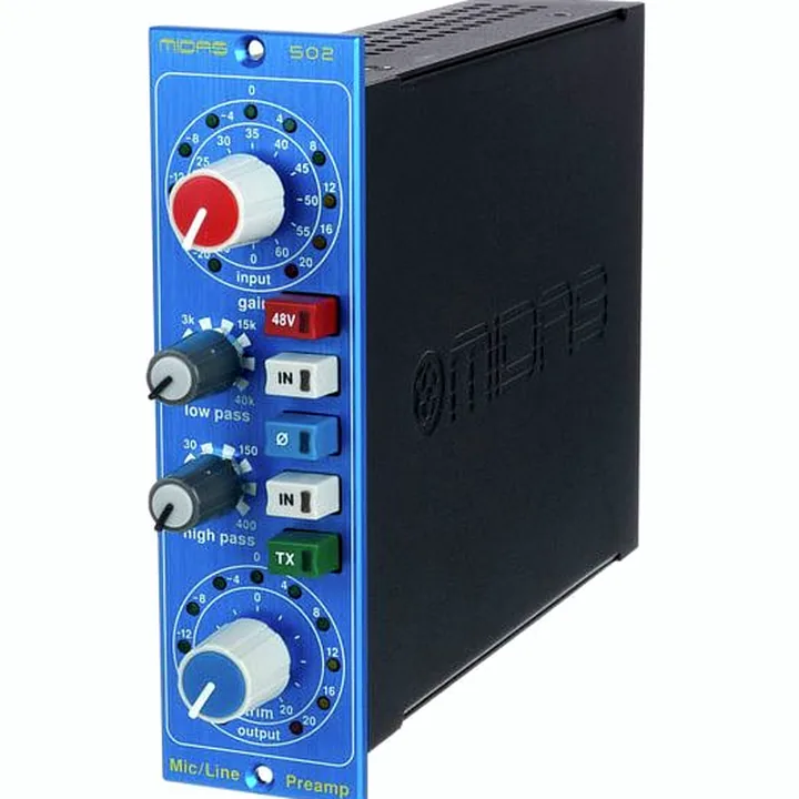 Test, Avis : Midas Microphone Preamplifier 502 V2