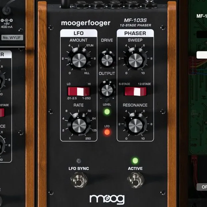 Test & Avis : Moog MF-103S 12-Stage Phaser Plugin