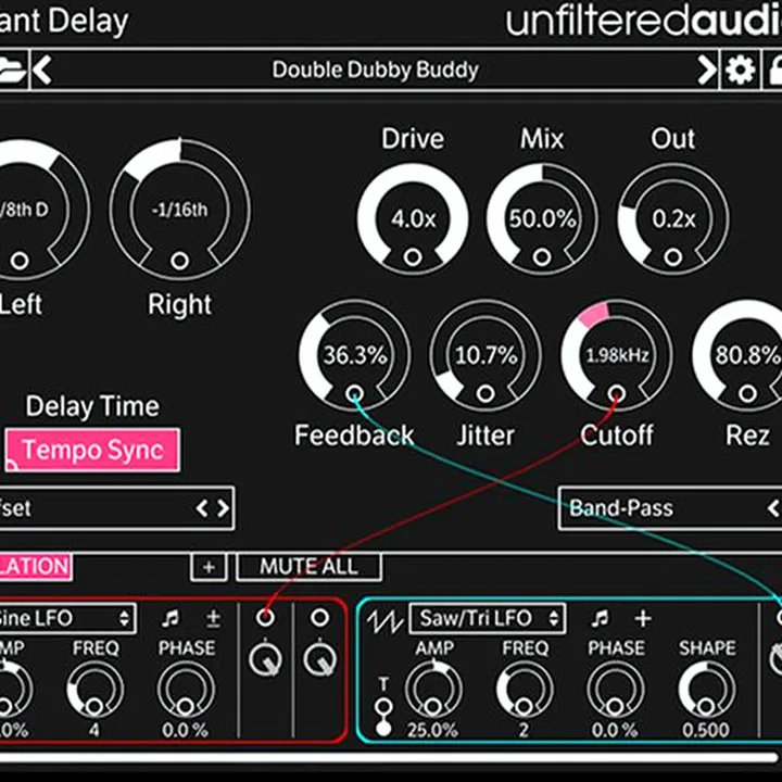 Test, Avis : Plugin Alliance Unfiltered Audio Instant Delay