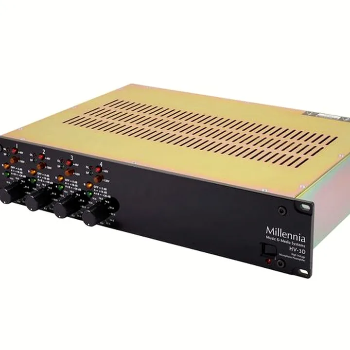 Test, Avis préamp Millennia HV-3D 4 Channel SolidState Mic